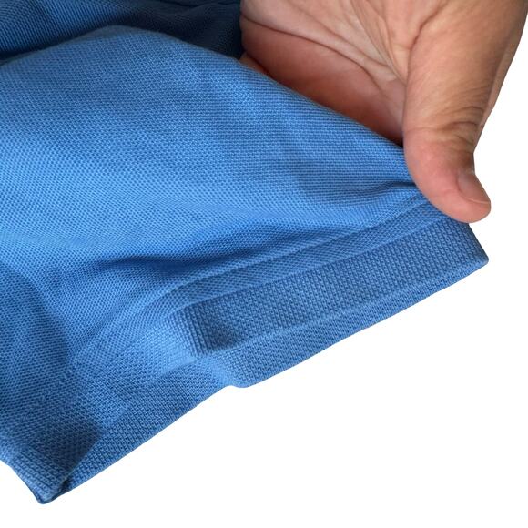 IZOD Advantage Polo Shirt Men’s L Blue Stretch Performance Golf Casual Top - Picture 5 of 12